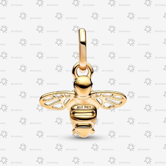 Pandora Sparkling Bee Dangle Charm - Picture 2 of 4